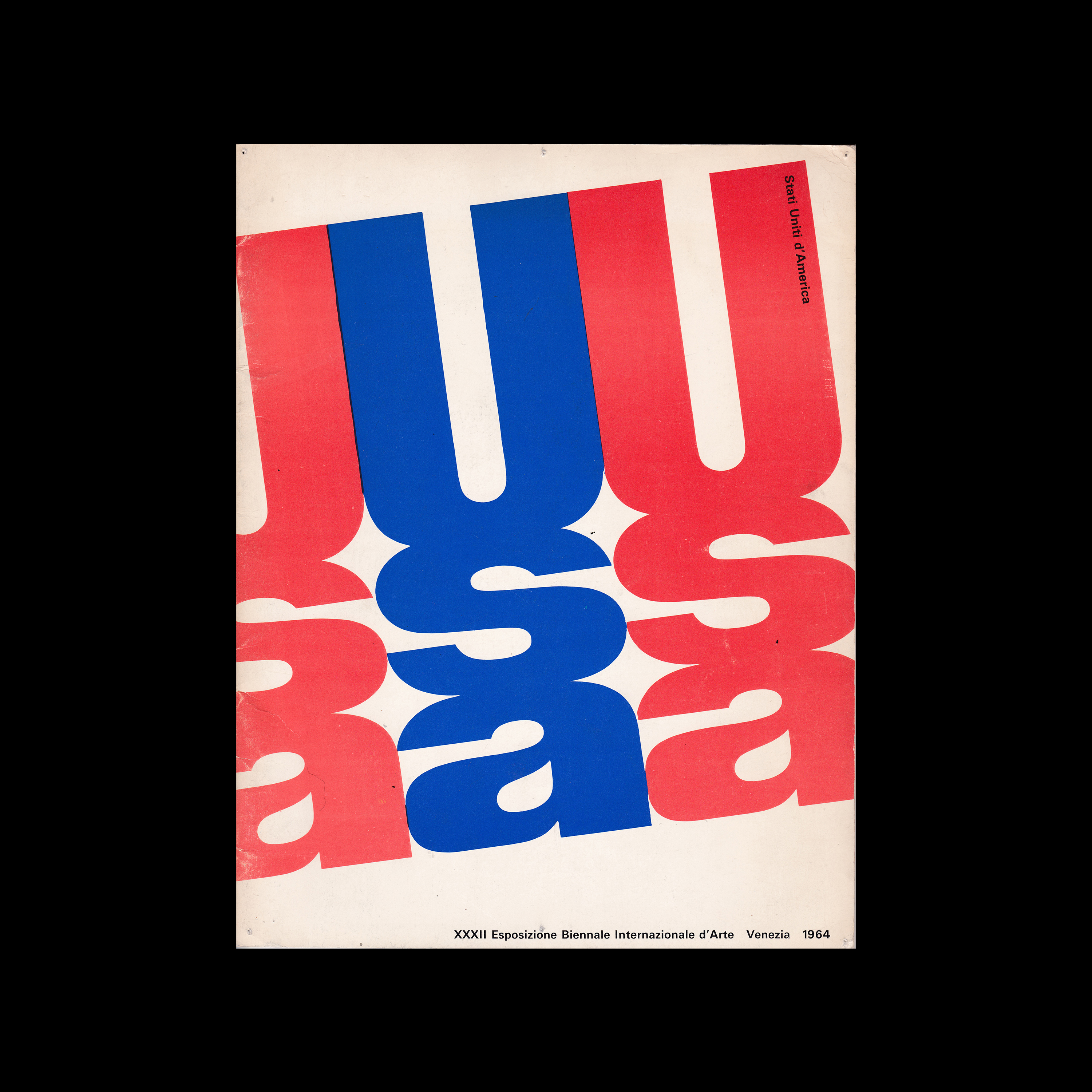 XXXII Espasizione Biennale Internazionale d'Arte, Venezia, 1964. Designed by Elaine Lustig