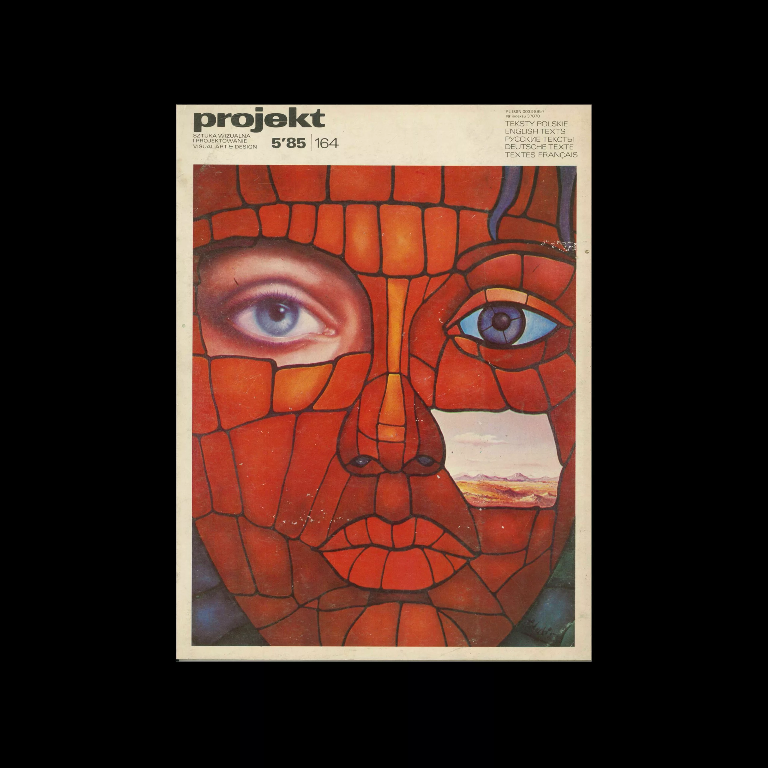Projekt 164, 5, 1985. Cover design by Jan Zielecki