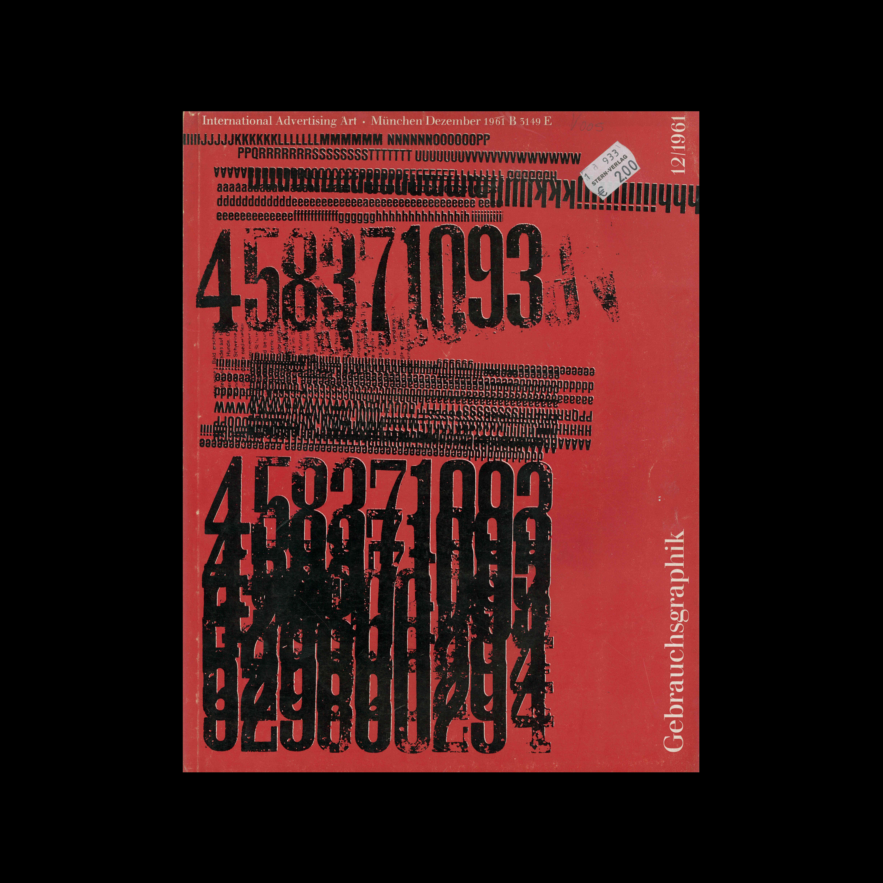 Gebrauchsgraphik, 12, 1961