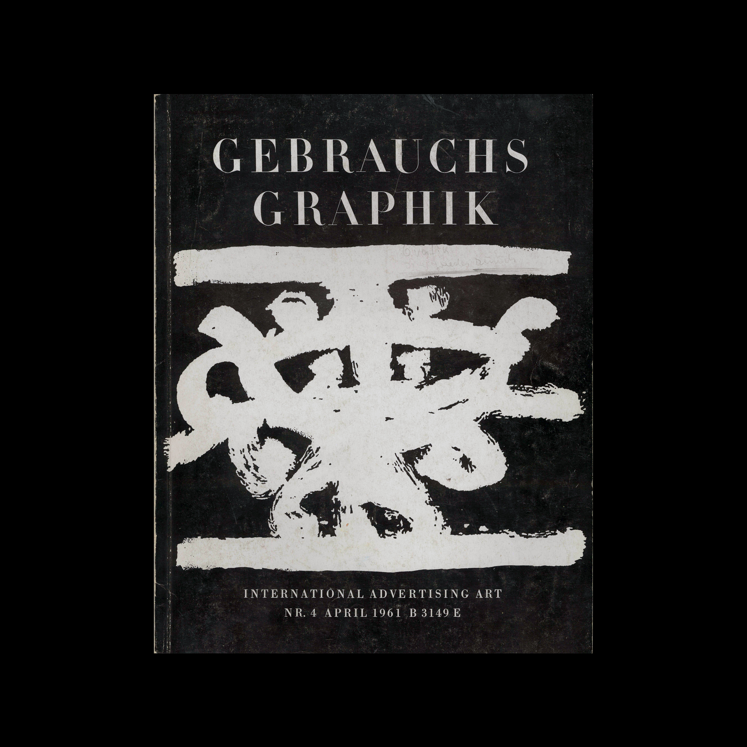 Gebrauchsgraphik, 4, 1961