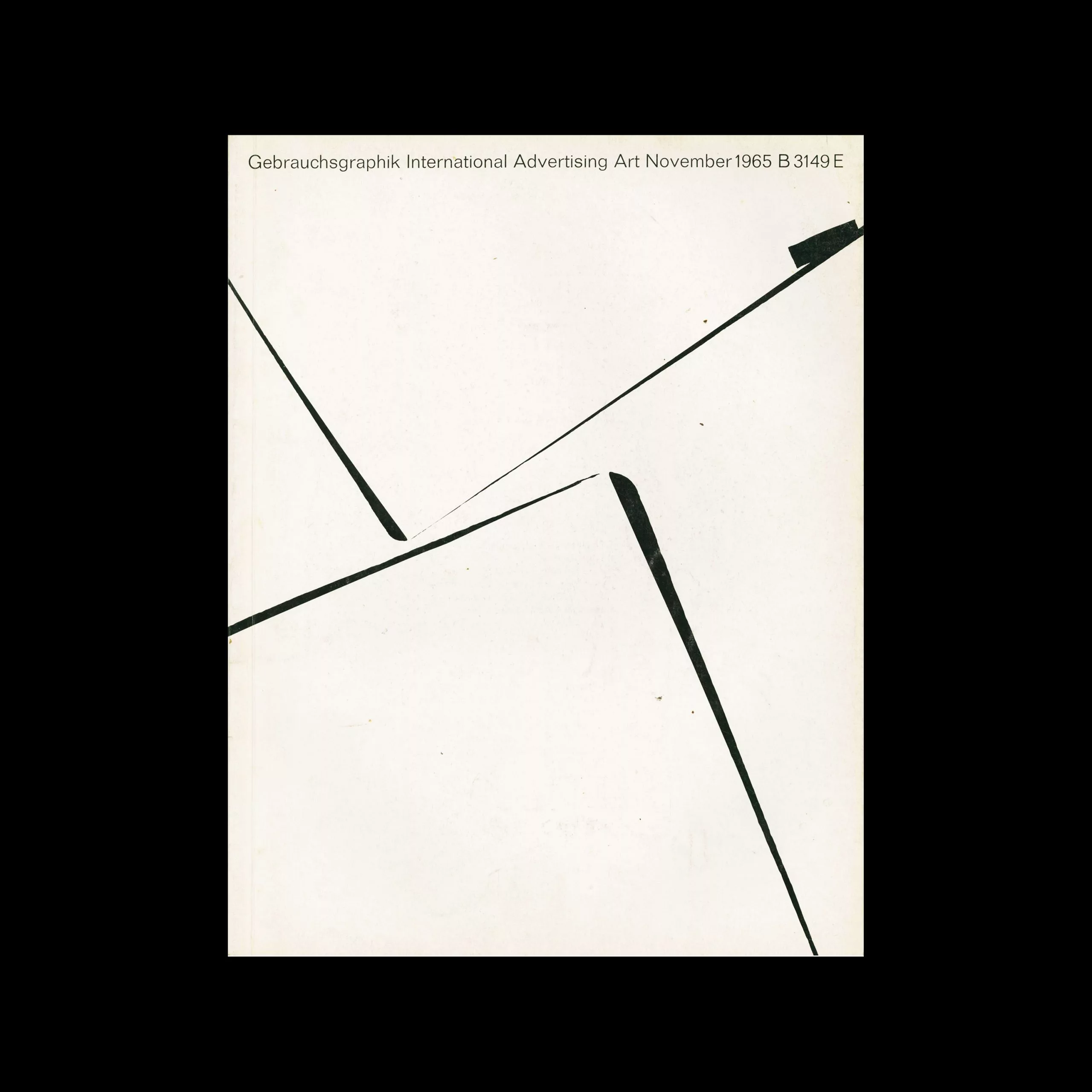 Gebrauchsgraphik, 11, 1965