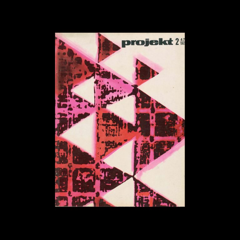 Projekt 47, 2, 1965. Cover design by Rosław Szaybo