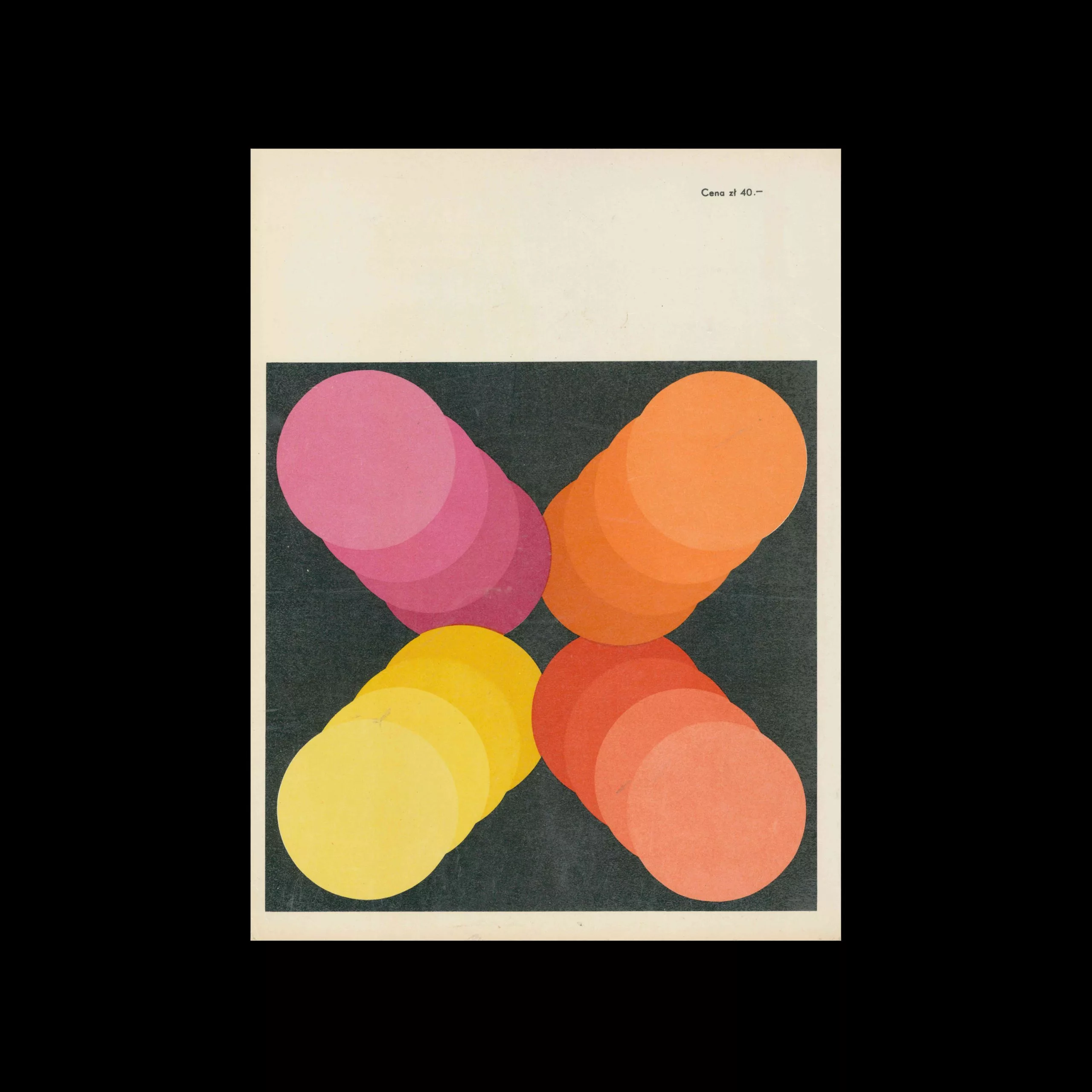 Projekt 84, 5, 1971. Cover design by Aleksandra Jachtoma