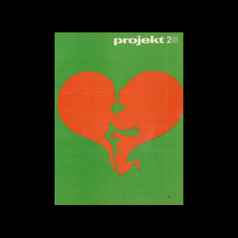 Projekt 93, 2, 1973. Cover design by Jan Dobkowski