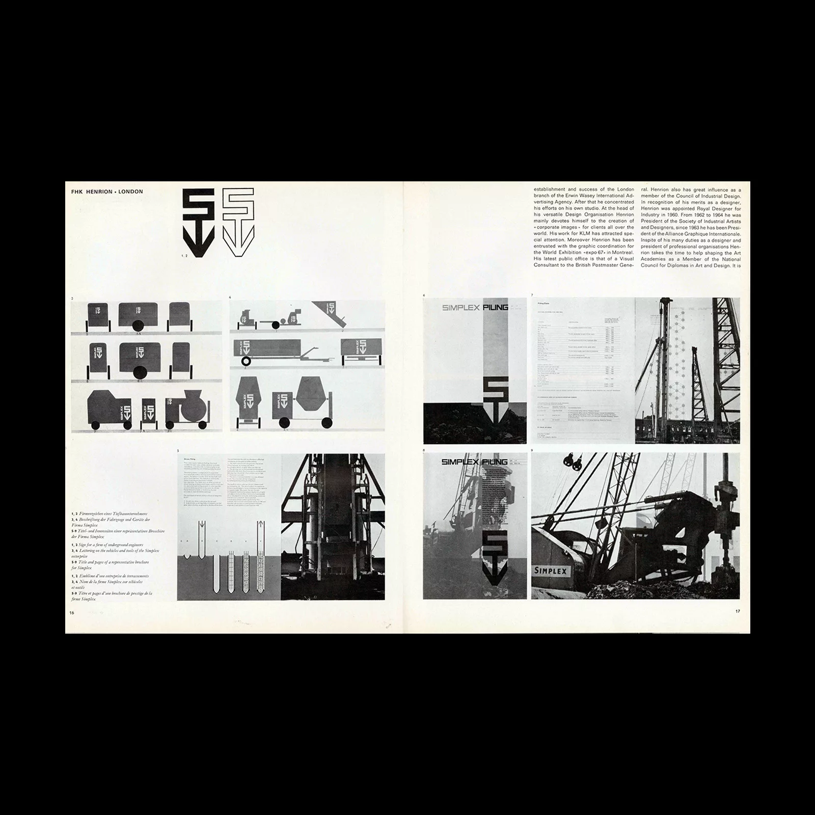 Gebrauchsgraphik, 4, 1966 4 Gebrauchsgraphik, 4, 1966 Spread