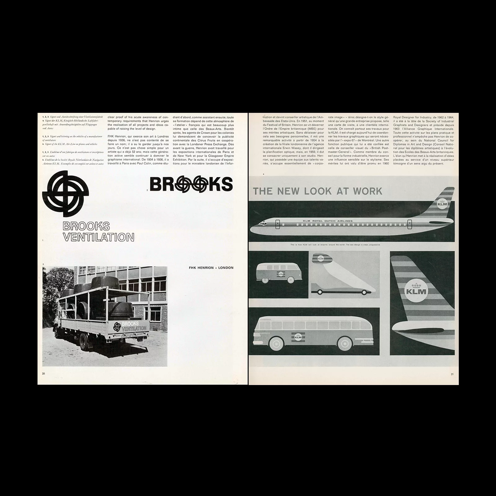 Gebrauchsgraphik, 4, 1966 2 Gebrauchsgraphik, 4, 1966 Spread