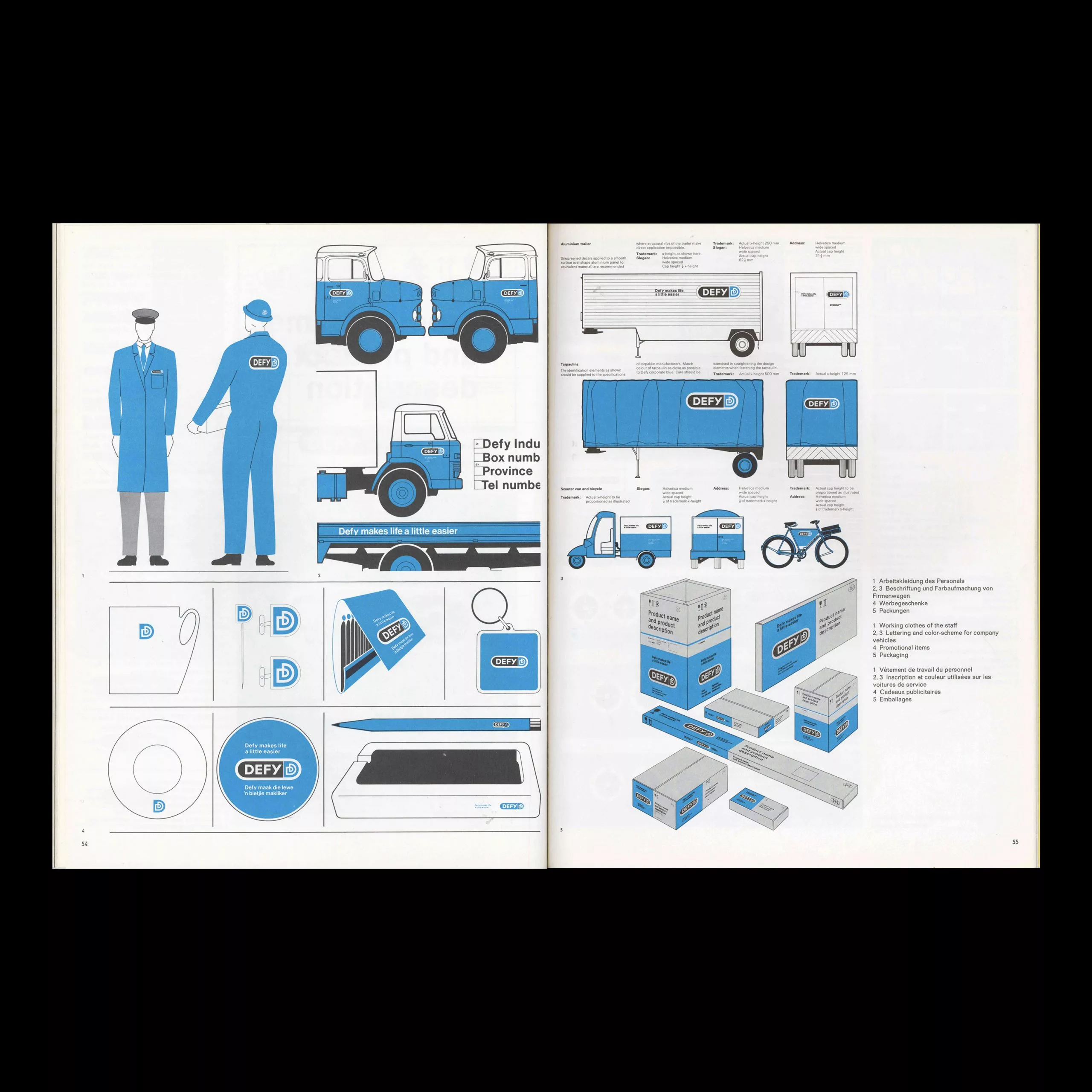 Novum Gebrauchsgraphik, 2, 1974 Spread