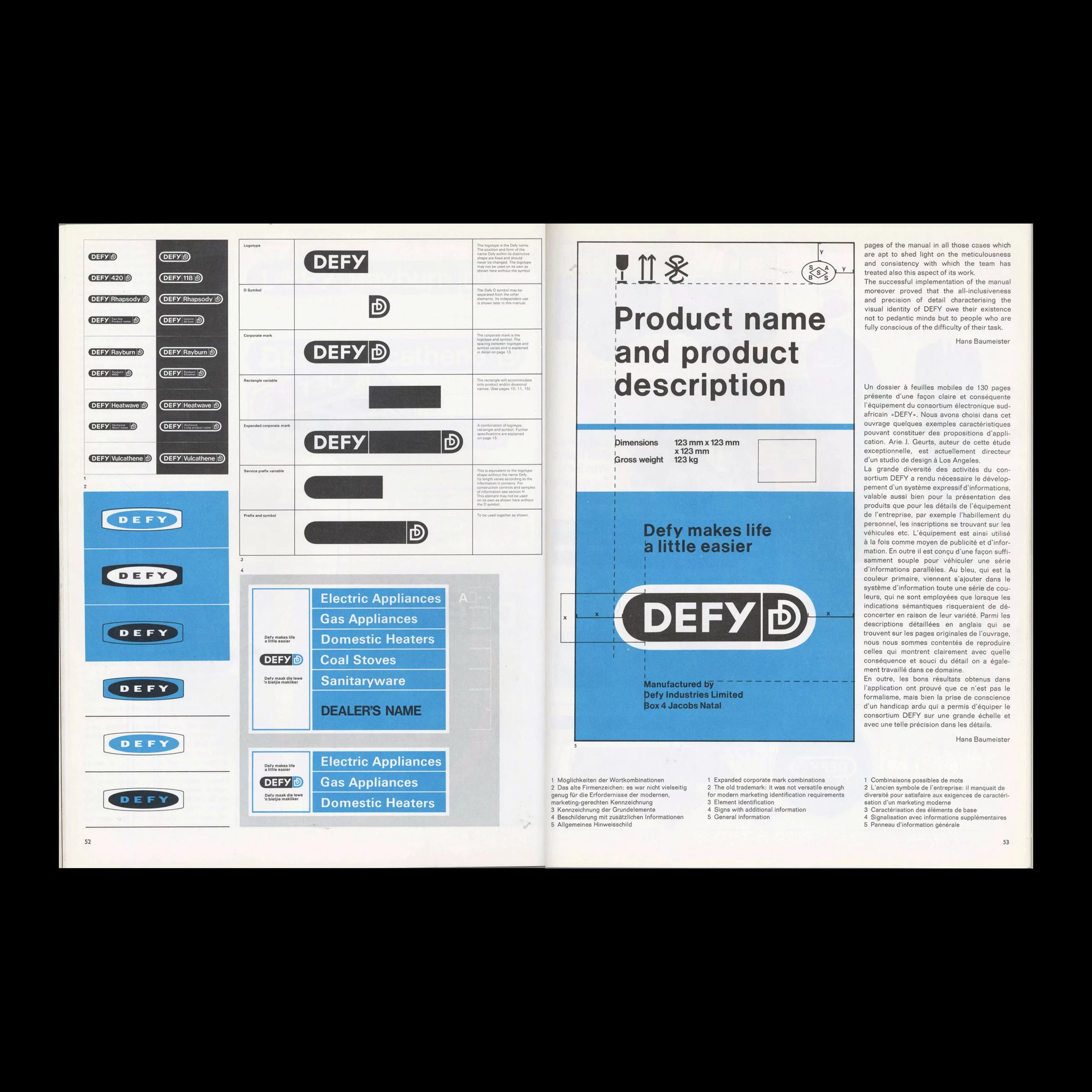 Novum Gebrauchsgraphik, 2, 1974 Spread