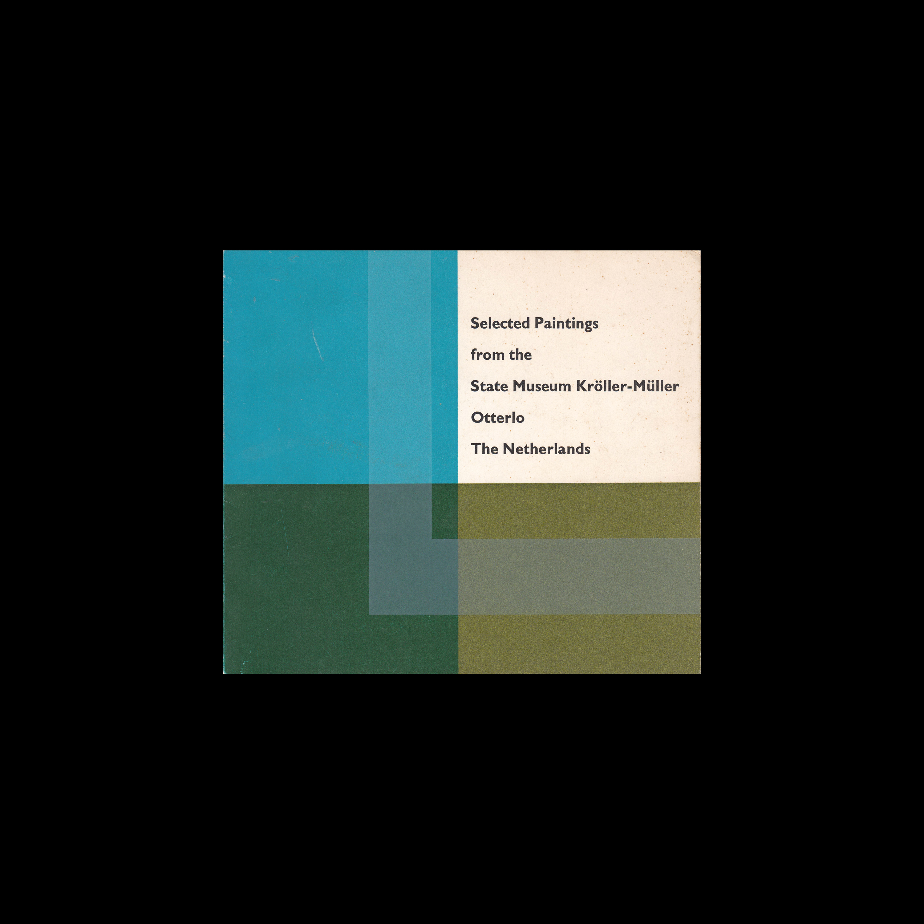Selected Paintings from the State Museum, Kröller-Müller Otterlo, The Netherlands, 1962. Designed by Otto Truemann