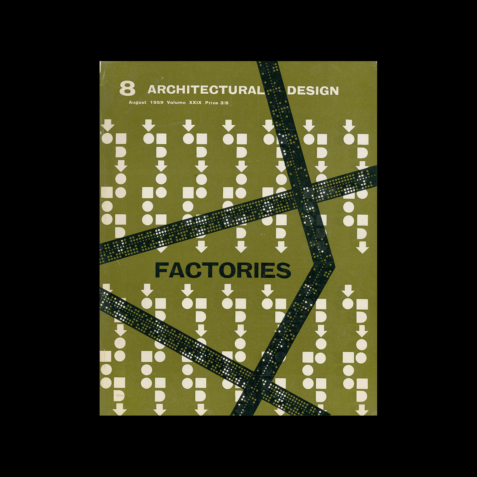 Architectural Design, August 1959 1 Architectural Design, August 1959. Cover design by Theo Crosby