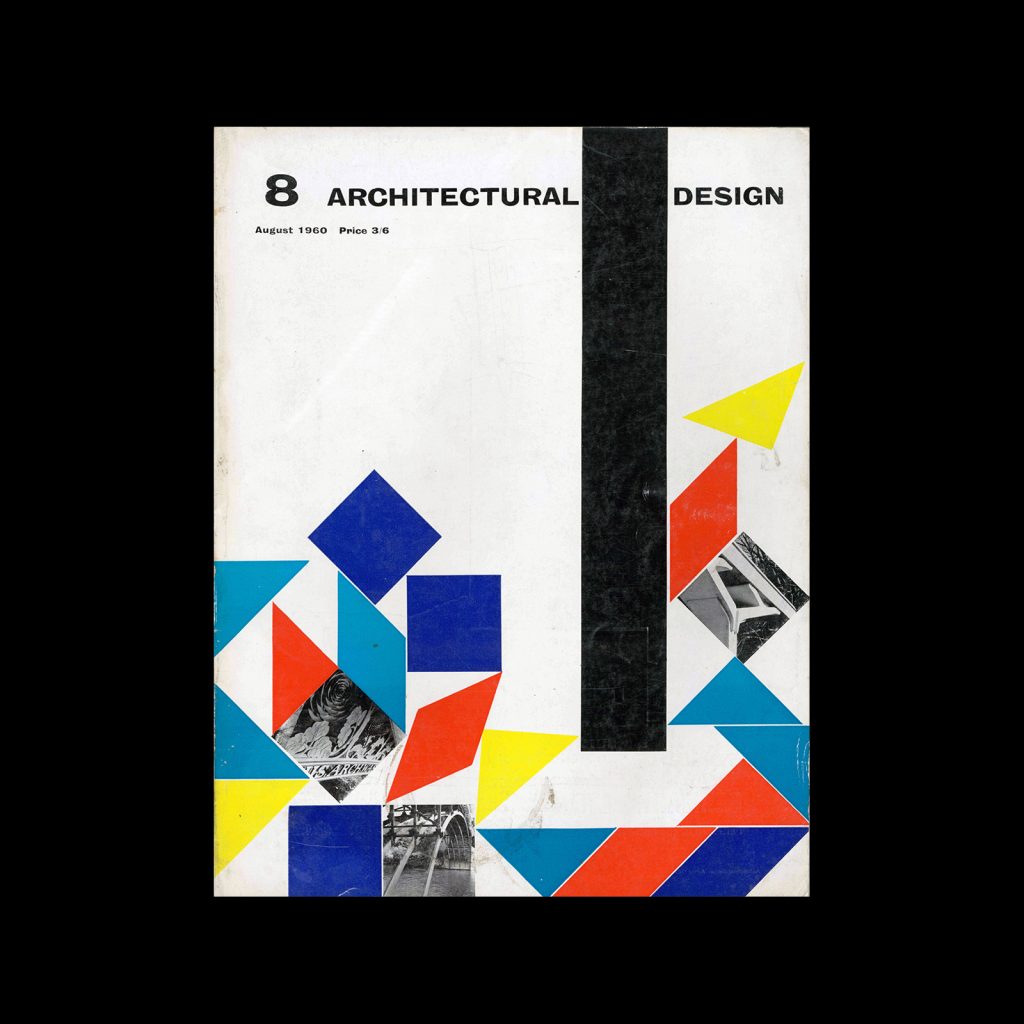 Architectural Design, August 1960. Cover design by Theo Crosby