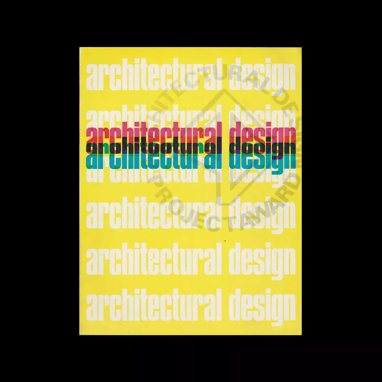 Architectural Design, January 1968