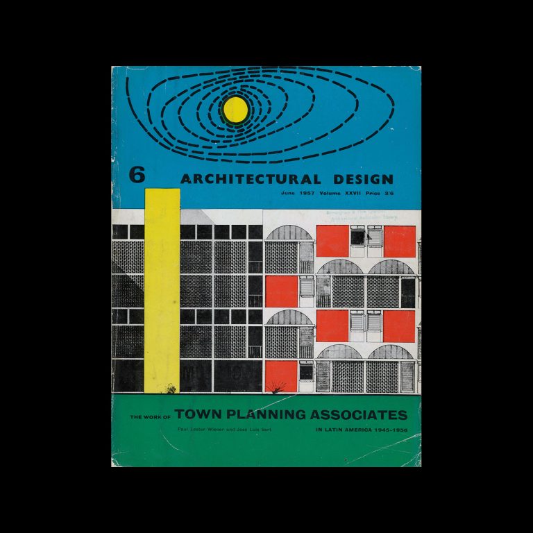 Architectural Design, June 1957. Cover design Theo Crosby