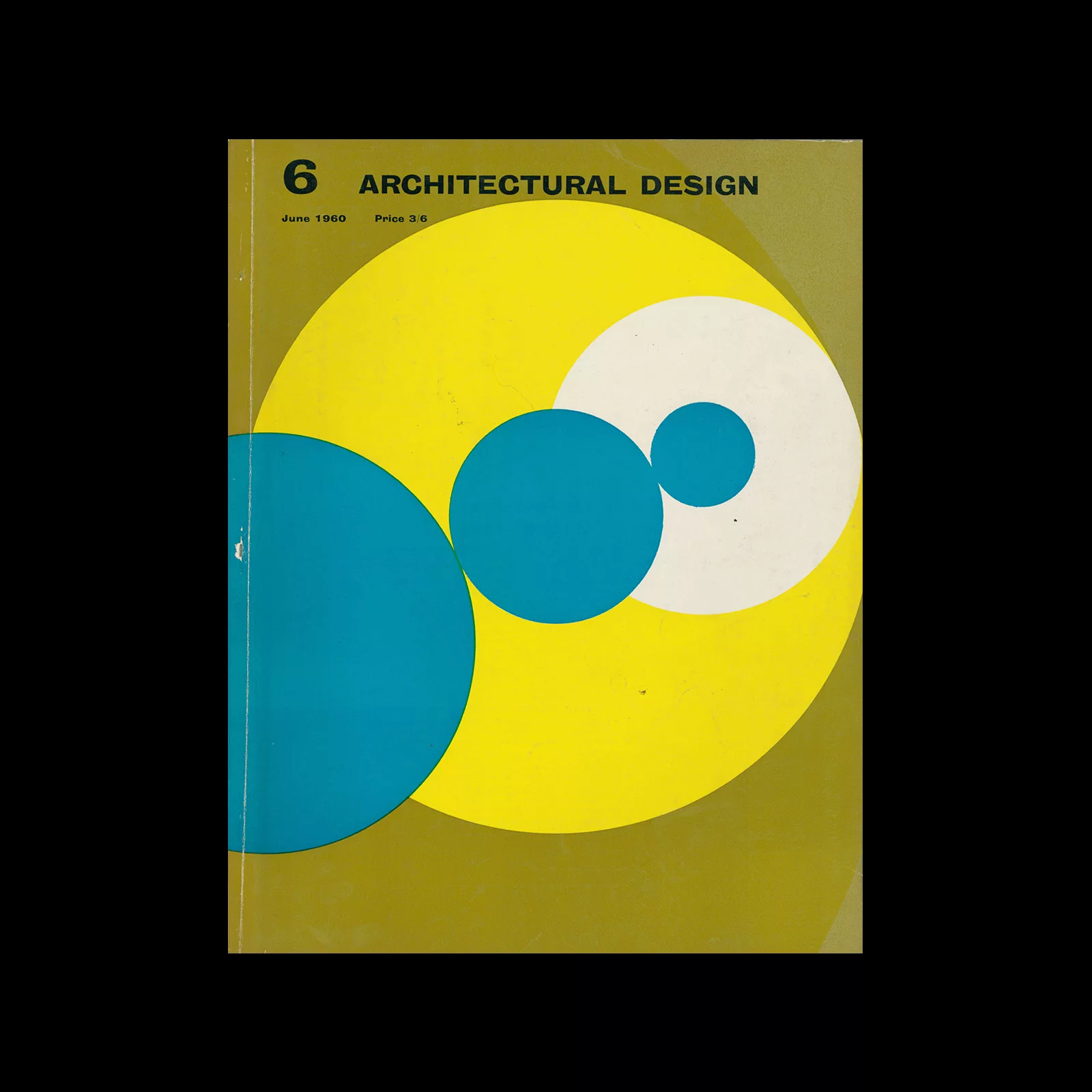 Architectural Design, June 1960. Cover design by Theo Crosby