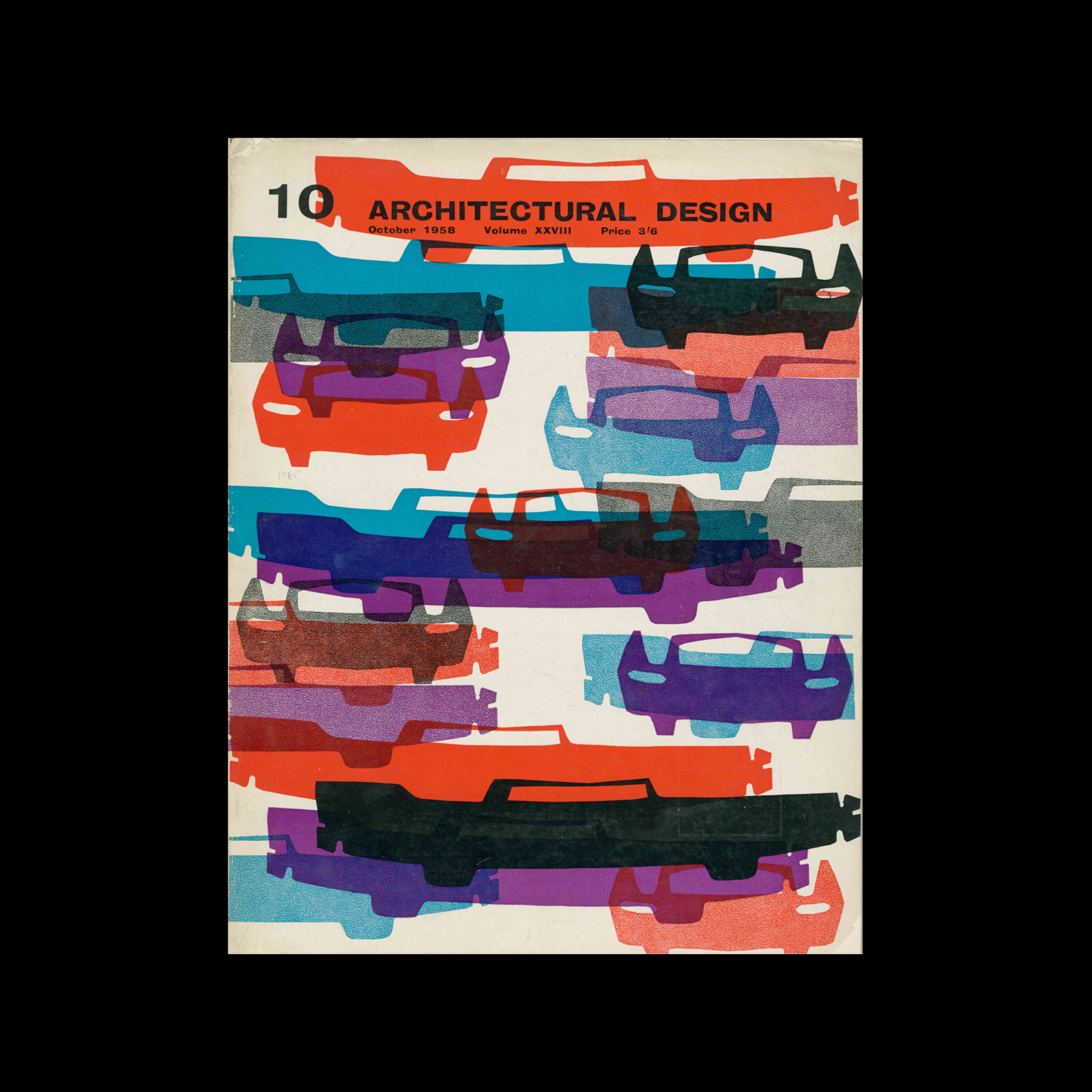 Architectural Design, October 1958. Cover design by Theo Crosby