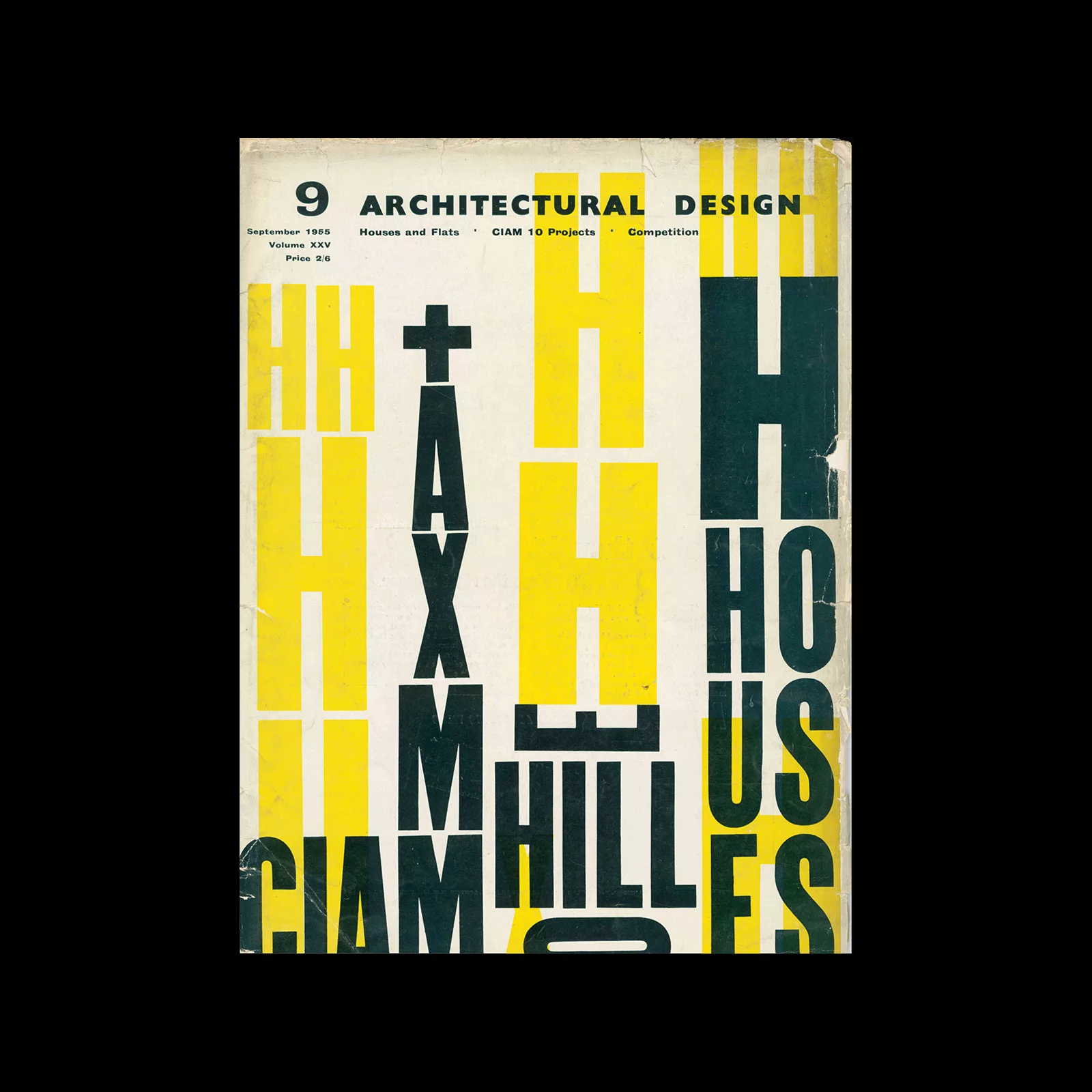 Architectural Design, September 1965. Cover design by Theo Crosby