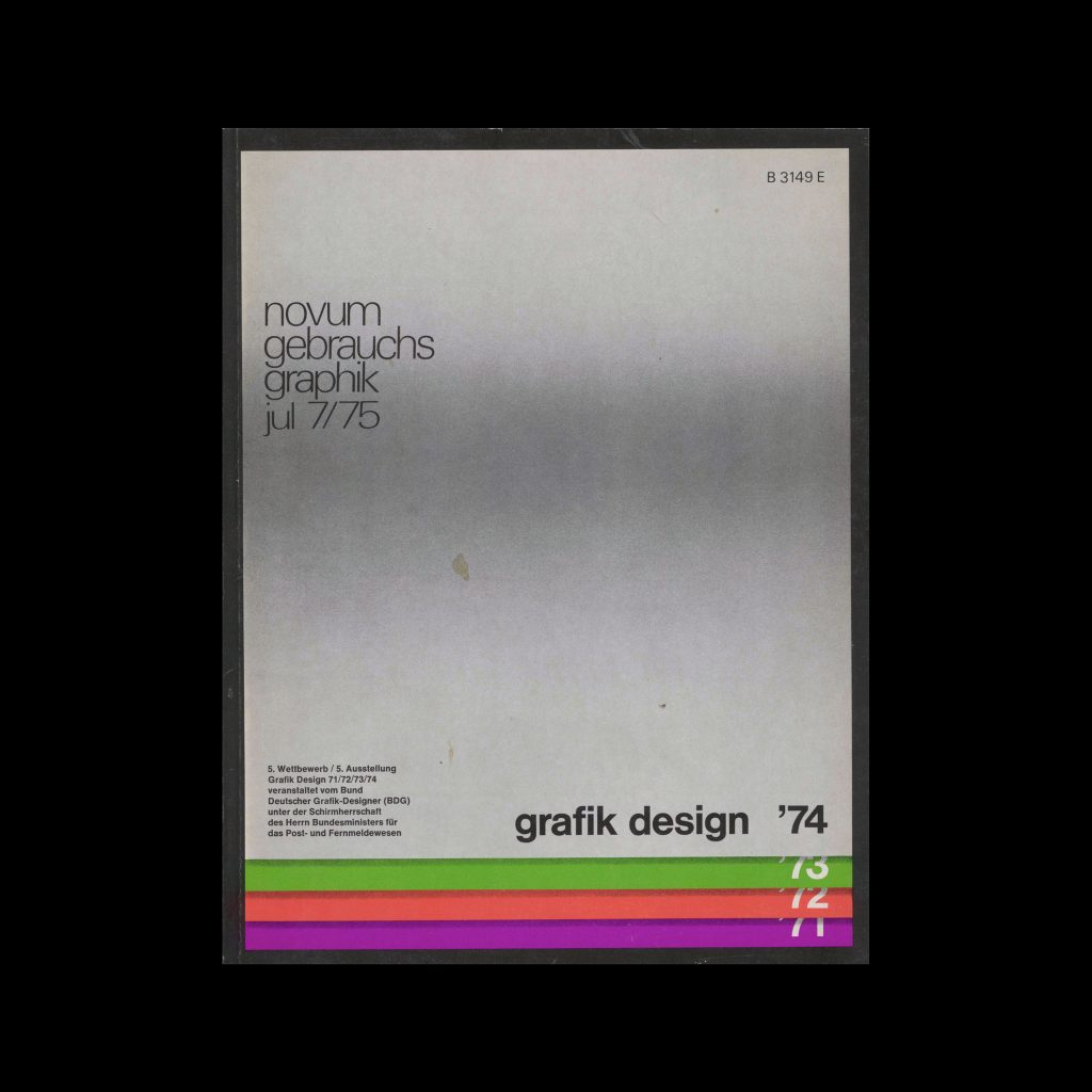 Novum Gebrauchsgraphik, 7, 1975