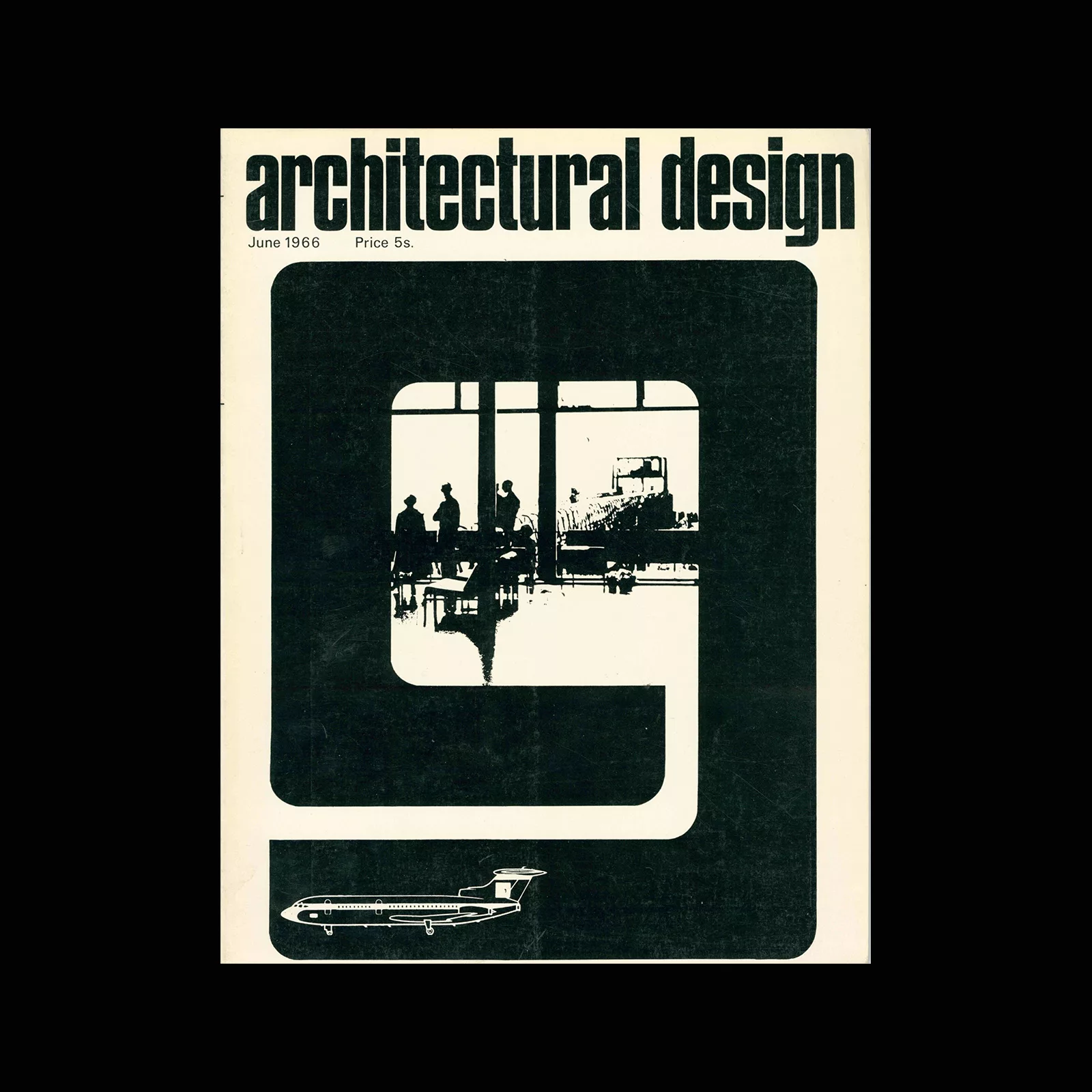 Architectural Design, June 1966. Cover design by James Mellor