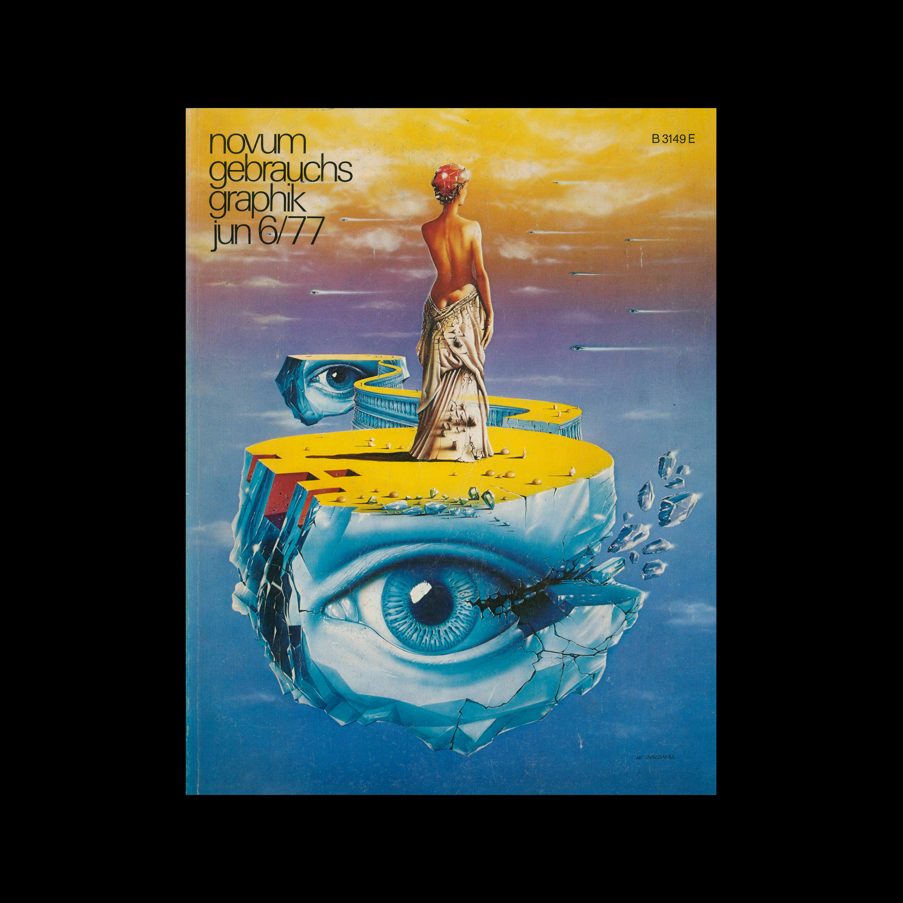 Novum Gebrauchsgraphik, 6, 1977 1 Novum Gebrauchsgraphik, 6, 1977. Cover design by Wojtek Siudmak