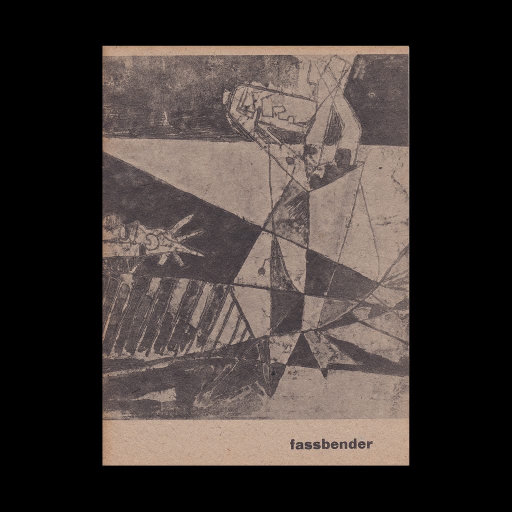 Fassbender, Stedelijk Museum Amsterdam, 1961