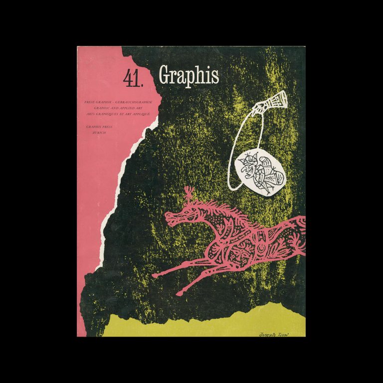 Graphis 41, 1952. Cover design by Joseph Low
