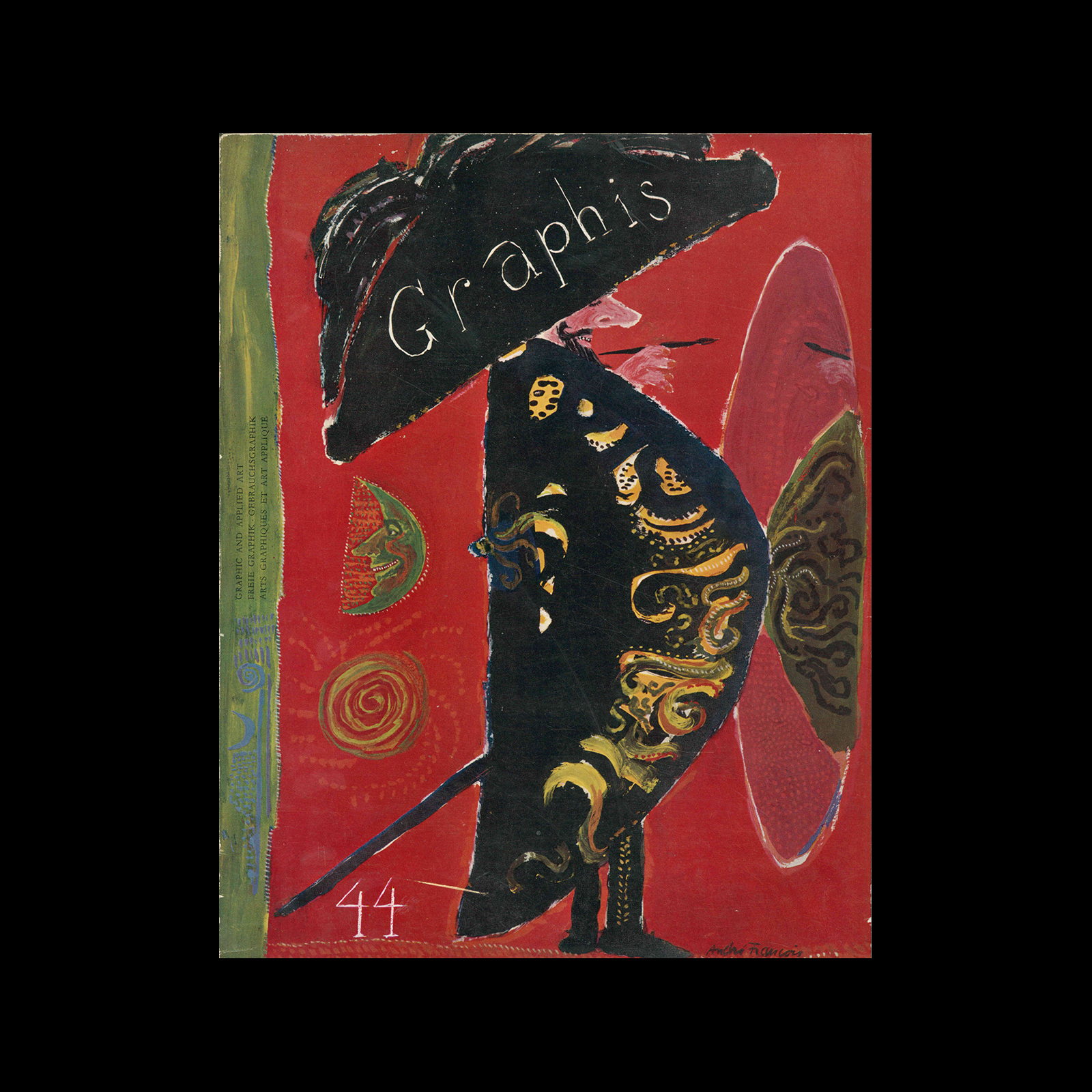 Graphis 44, 1952. Cover design by André François