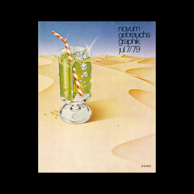 Novum Gebrauchsgraphik, 7, 1979. Cover design by Werbegruppe Kochlowski