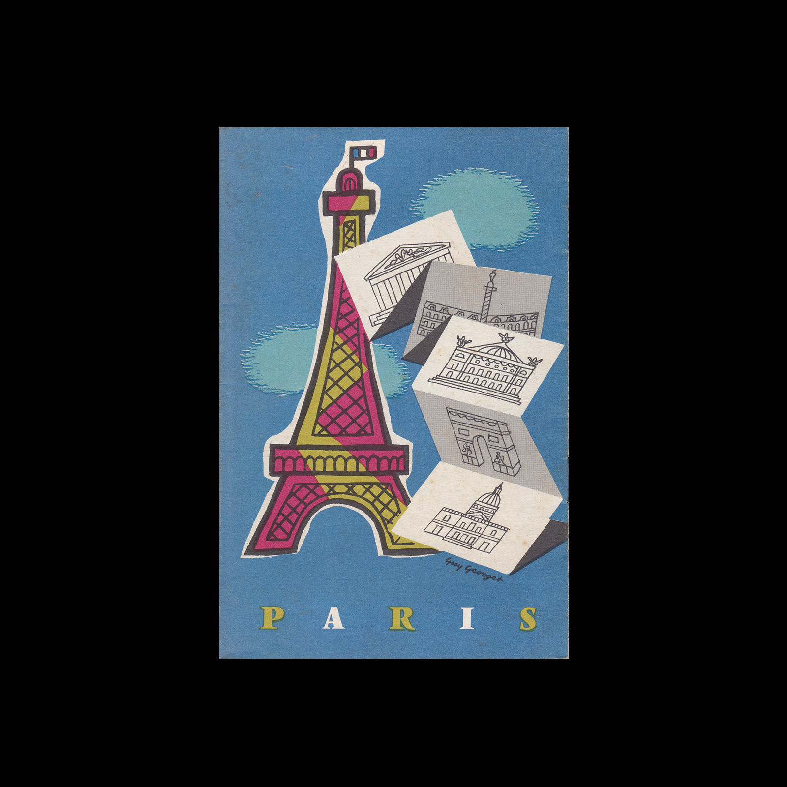 Paris Travel Brochure, 1969 - Design Reviewed