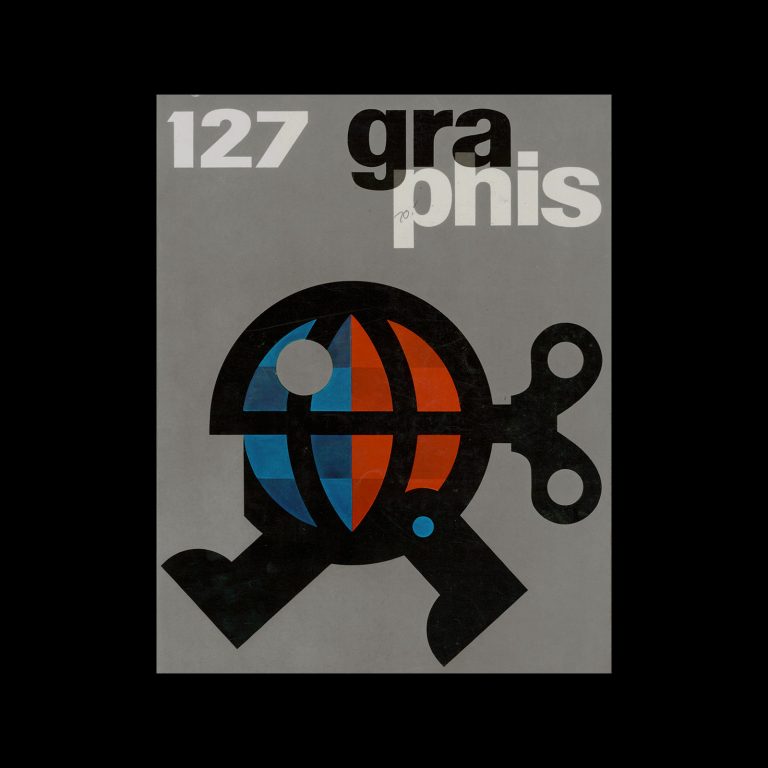 Graphis 127, 1966. Cover design by Angel Grañena.