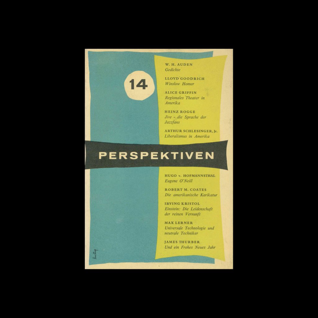 Perspektiven, Literatur, Kunst, Musik, 14, 1956