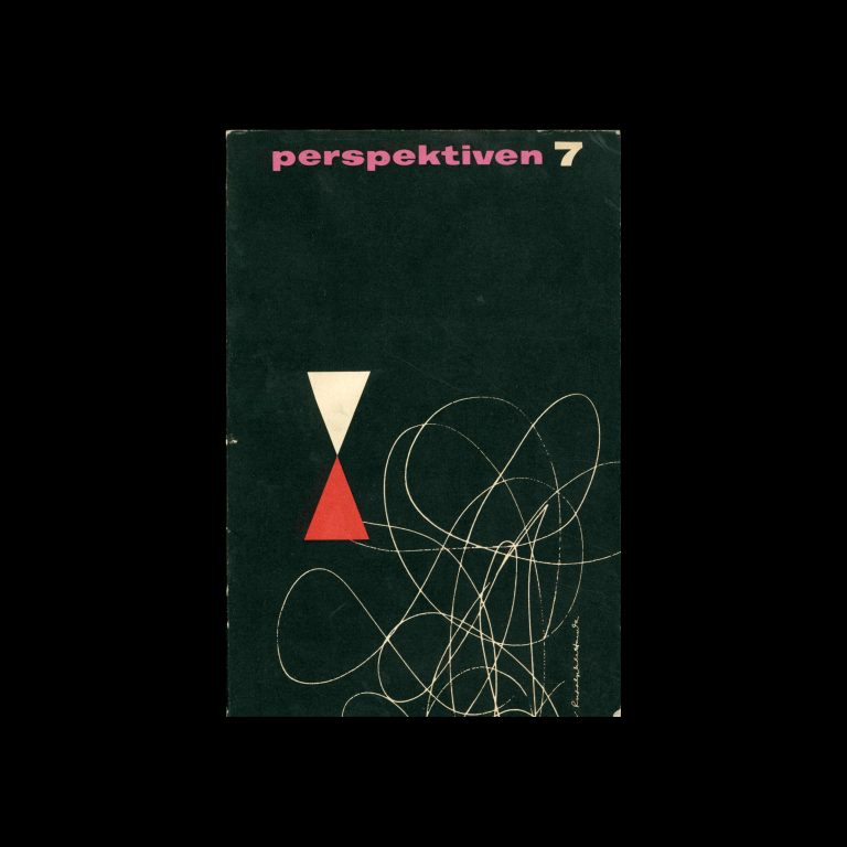 Perspektiven, Literatur, Kunst, Musik, 7, 1953. Cover design by Rudolph de Harak