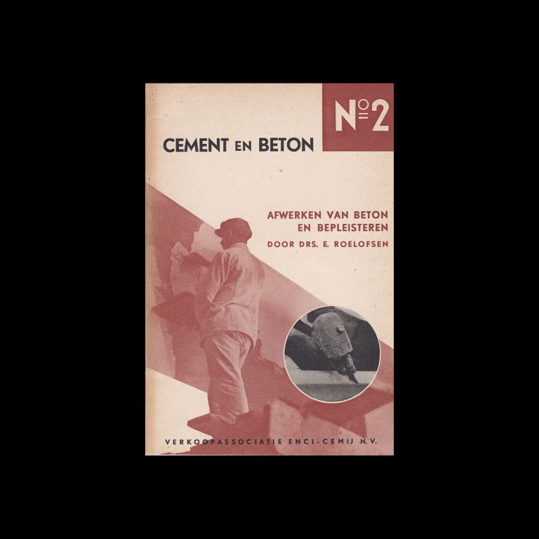 Cement en Beton, 2, 1938. Design by Paul Schuitema.