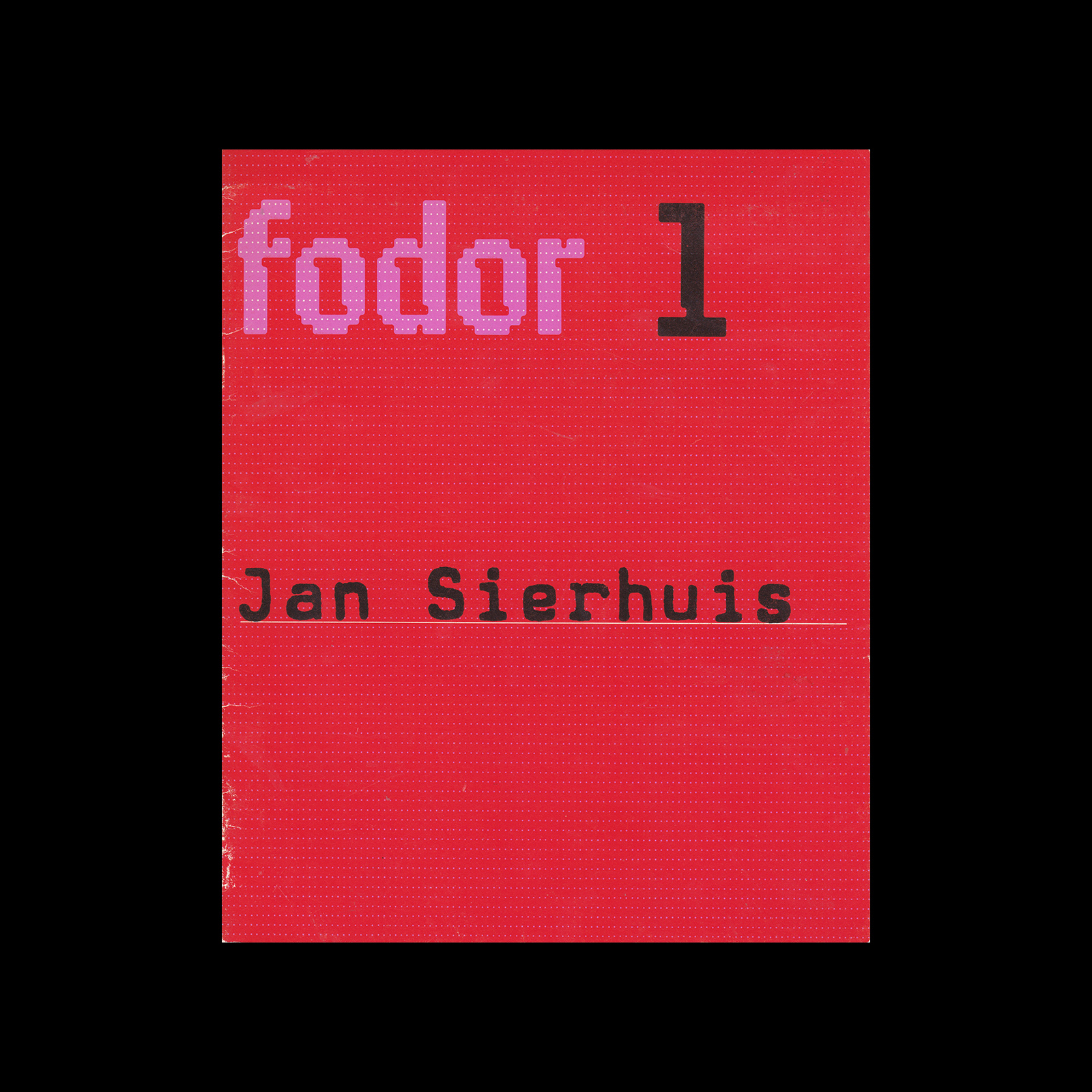 Fodor 1, 1972 - Jan Sierhuis. Designed by Wim Crouwel.