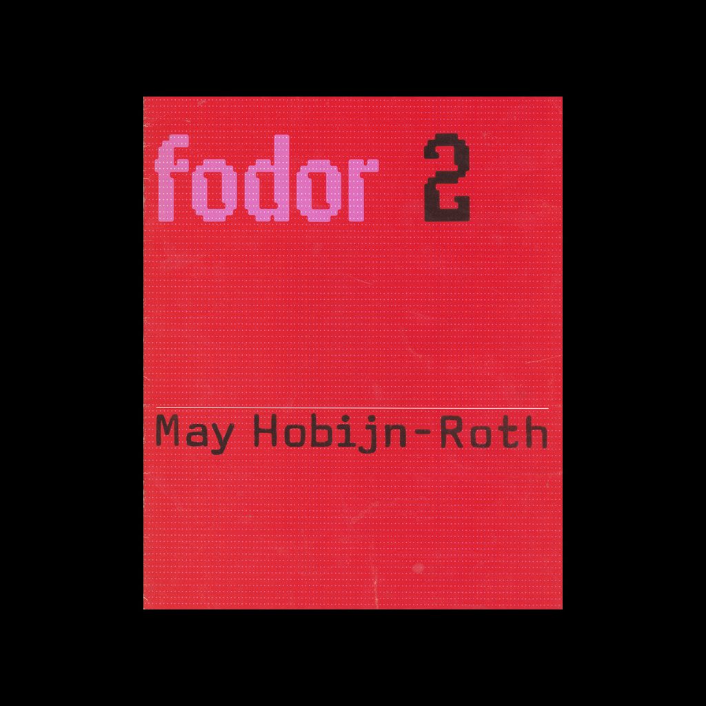 Fodor 2, 1972 – May Hobijn-Roth