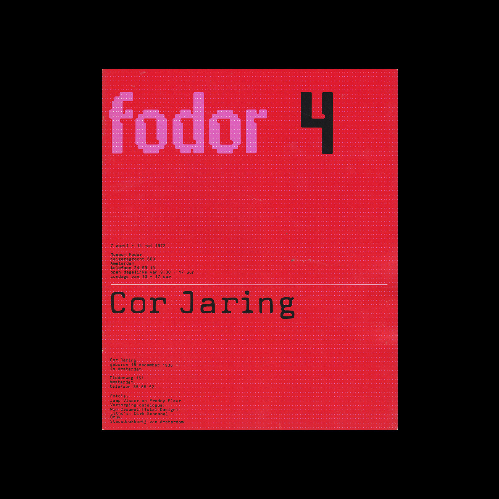 Fodor 4, 1972 - Cor Jaring