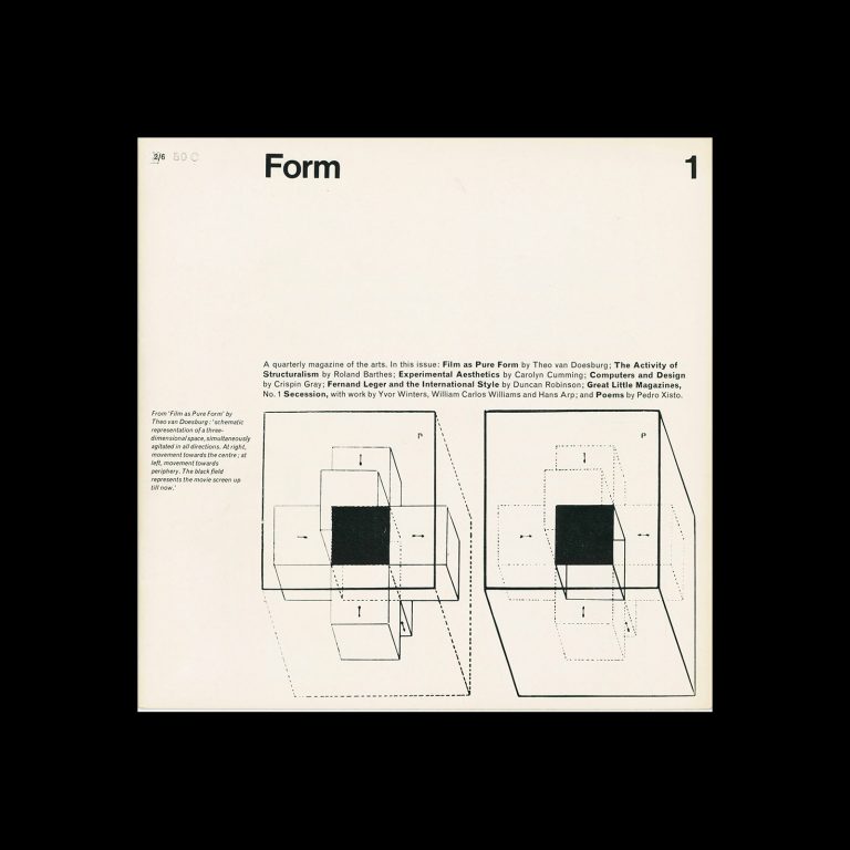 Form, No. 1, Summer 1966