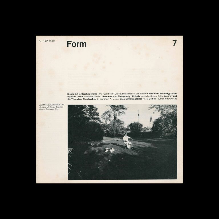 Form, No.7, March 1968
