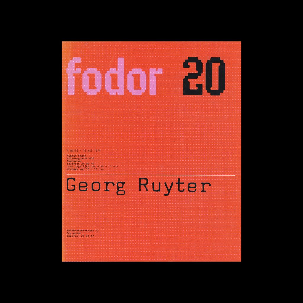 Fodor 20, 1974 – Georg Ruyter