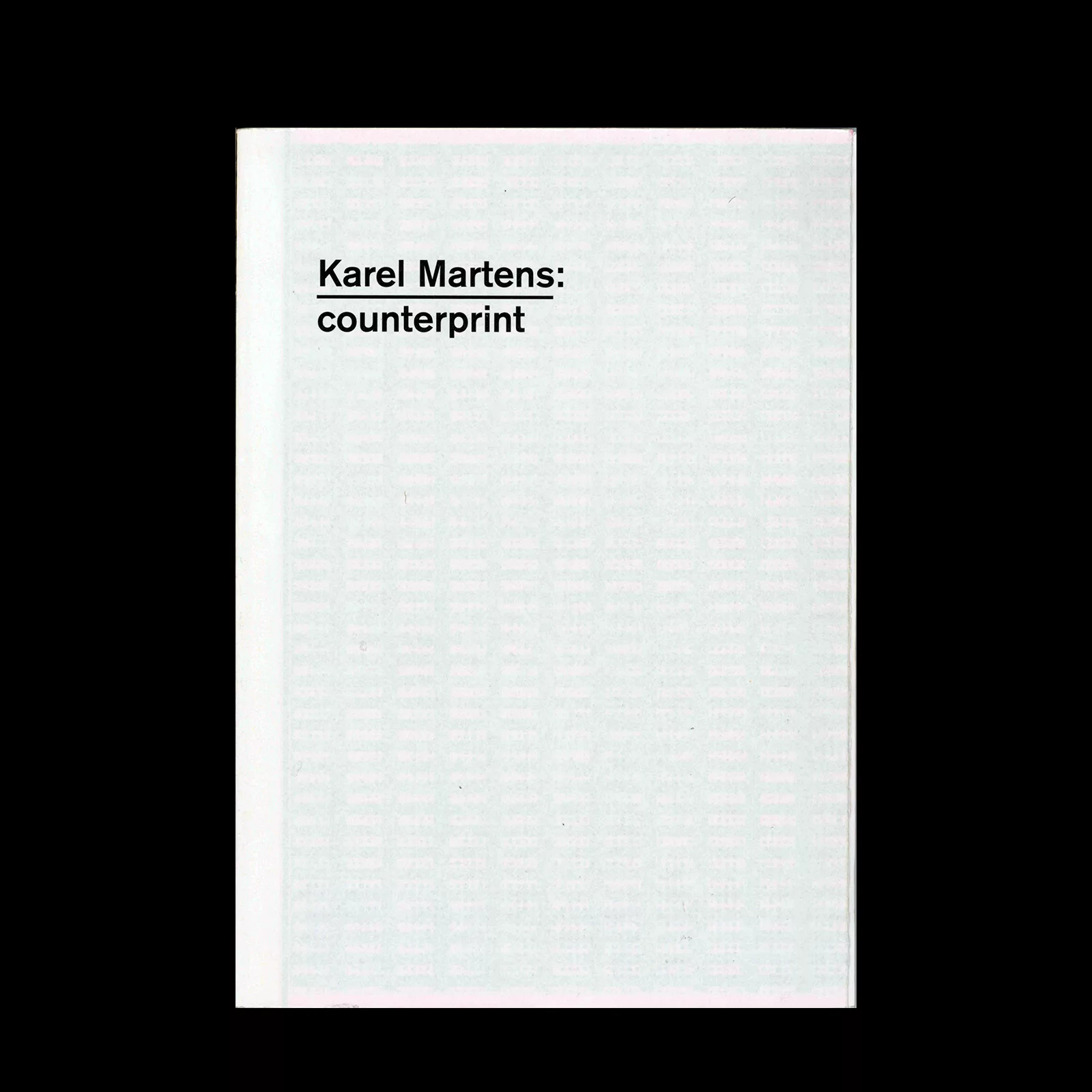 Karel Martens, Counterprint, 2004