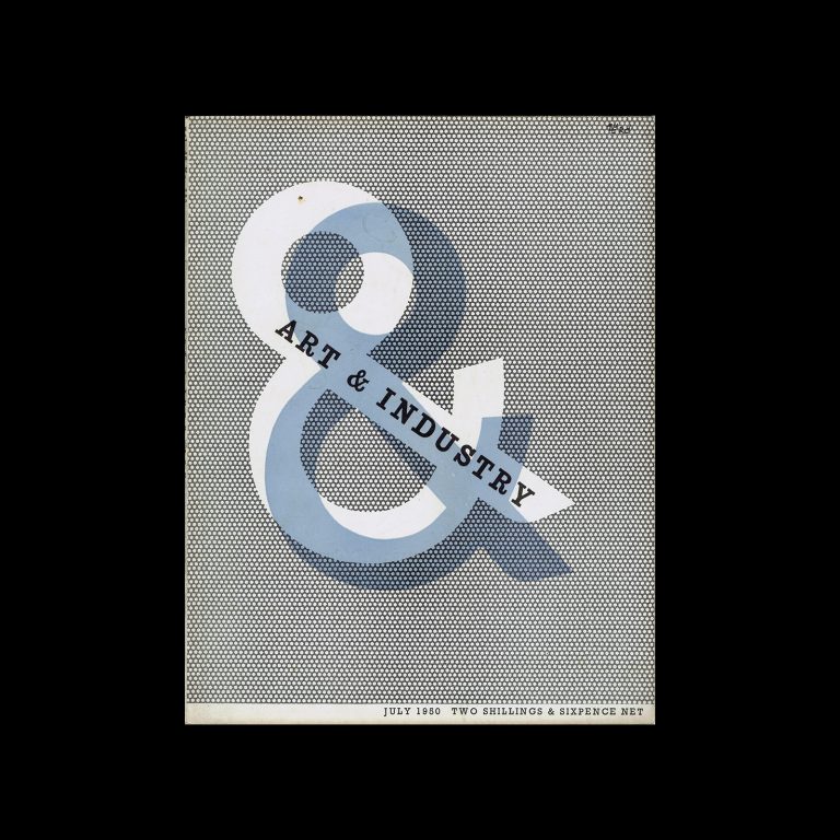 Art & Industry 289, July 1950. Cover design by Hans Schleger /Zero