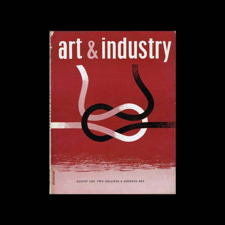 Art & Industry 290, August 1950. Cover design by Tom Eckersley
