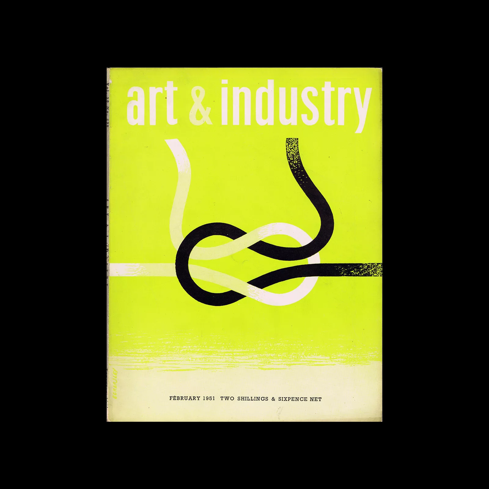 Art & Industry 296, February 1951. Cover design by Tom Eckersley