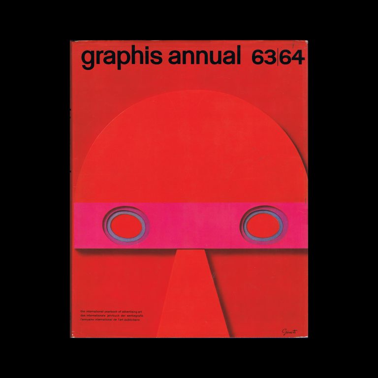 Graphis Annual 1963|64. Cover design by George Giusti.