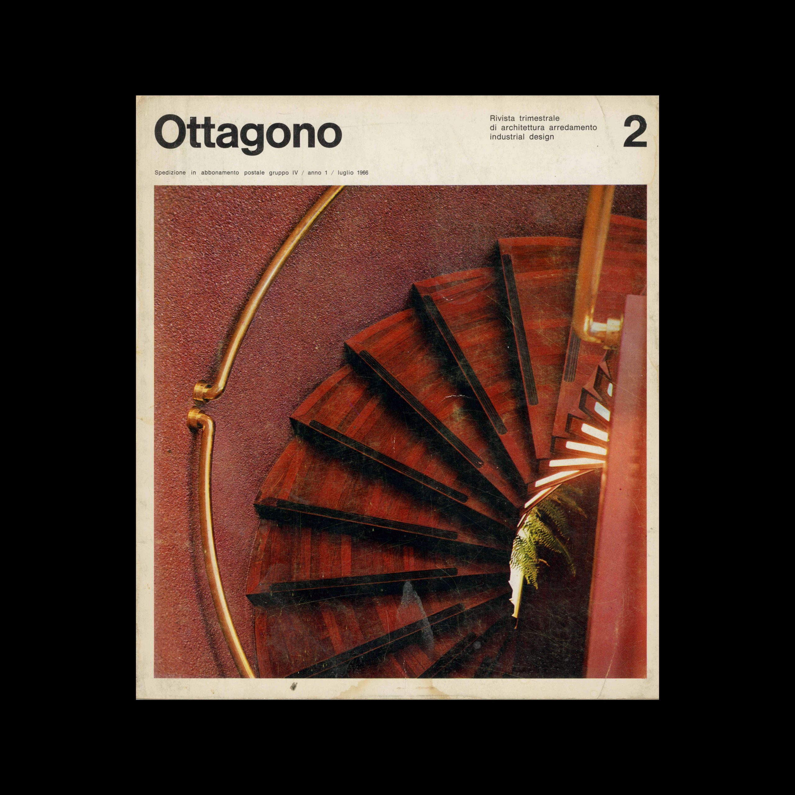 Ottagono 02, 1966. Design by Bob Noorda / Unimark