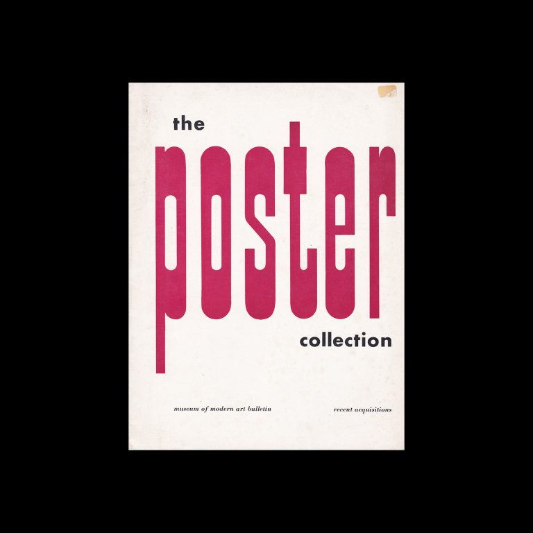 The Poster Collection, Museum of Modern Art, 1951