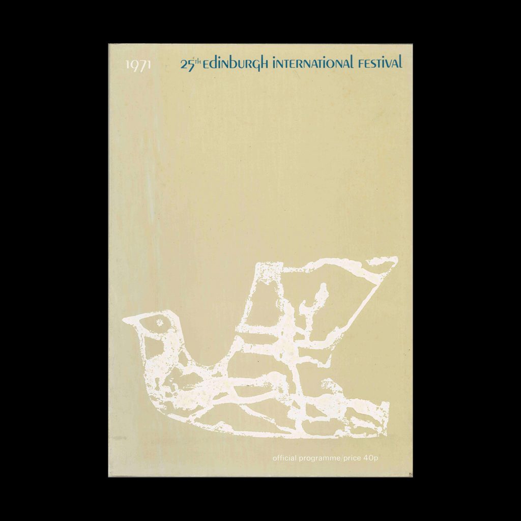25th Edinburgh International Festival Programme, 1971