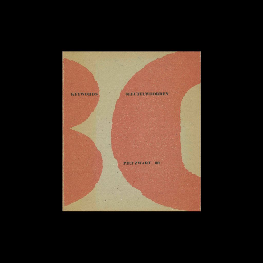 Keywords Sleutelwoorden, Piet Zwart 80, Staatsdrukkerij, 1966