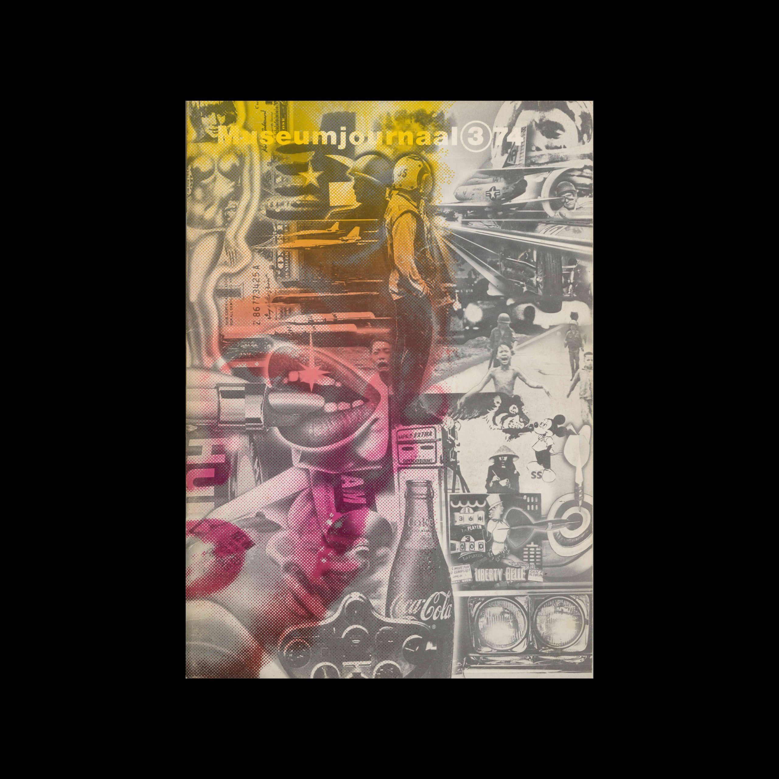 Museumjournaal, Serie 19 no3, 1974. Cover design by Frans Evenhuis