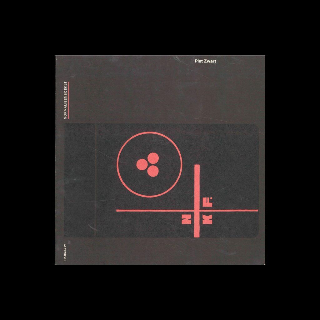 Piet Zwart, Normalieënboekje, Rosbeek, 1986