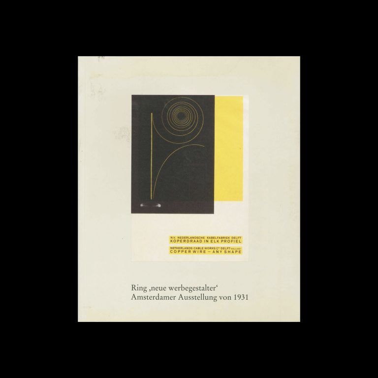 Ring neue werbegestalter, Amsterdamer Ausstellung 1931, 1990
